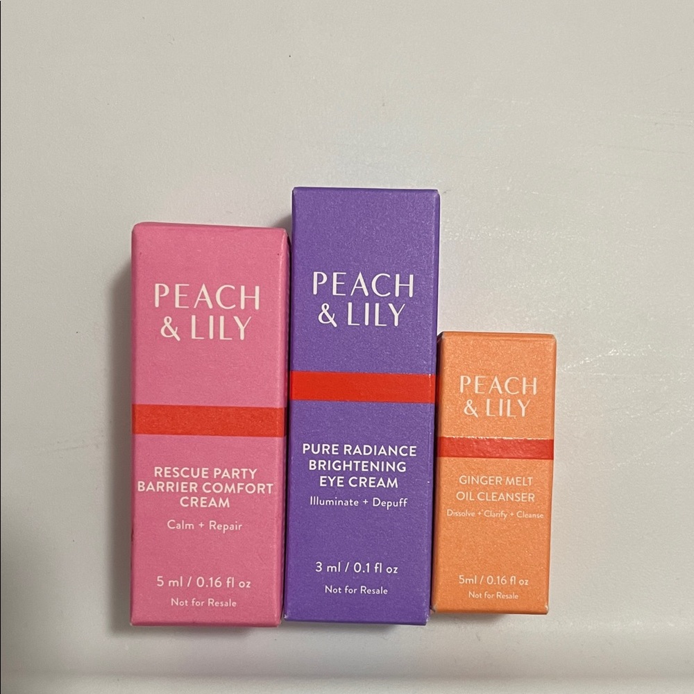 Peach & Lily Ginger Melt Oil Cleanser - Orange